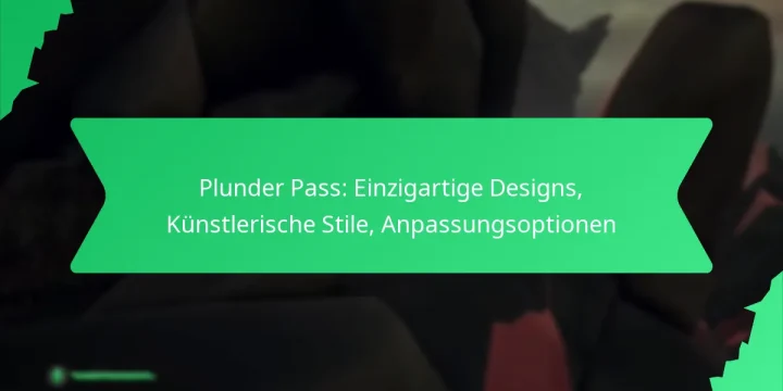 Plunder Pass: Einzigartige Designs, Künstlerische Stile, Anpassungsoptionen