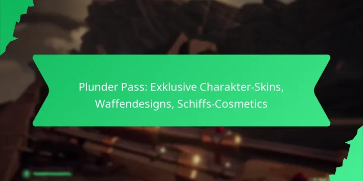 Plunder Pass: Exklusive Charakter-Skins, Waffendesigns, Schiffs-Cosmetics