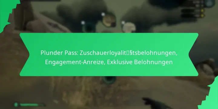 Plunder Pass: Zuschauerloyalitätsbelohnungen, Engagement-Anreize, Exklusive Belohnungen
