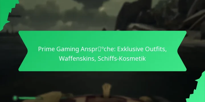 Prime Gaming Ansprüche: Exklusive Outfits, Waffenskins, Schiffs-Kosmetik