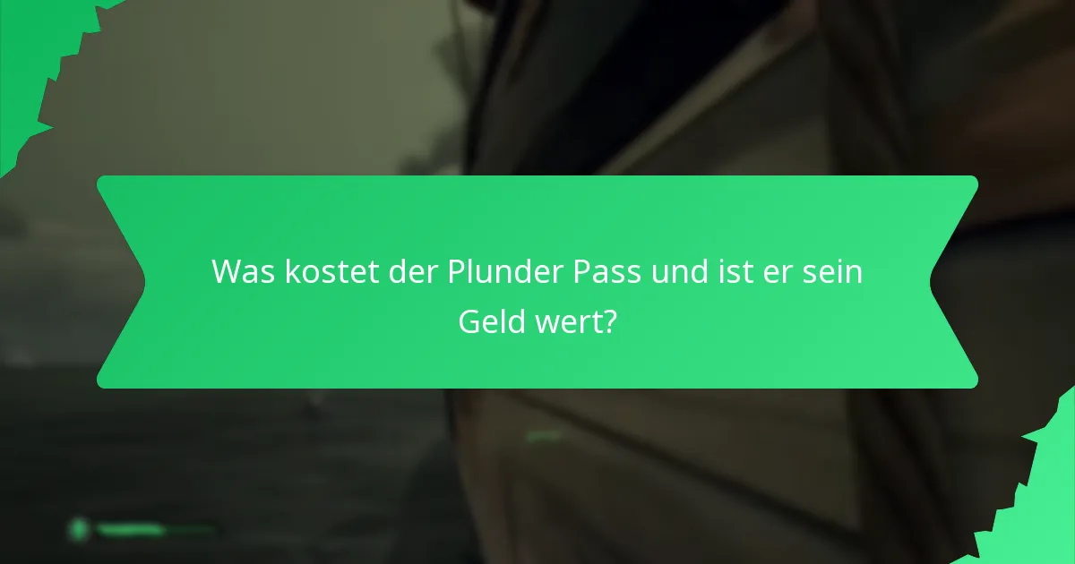Was sind die ereignisgesteuerten Belohnungen, die mit dem Plunder Pass verbunden sind?