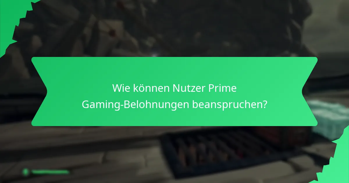 Welche häufigen Fragen haben Nutzer zu Prime Gaming?